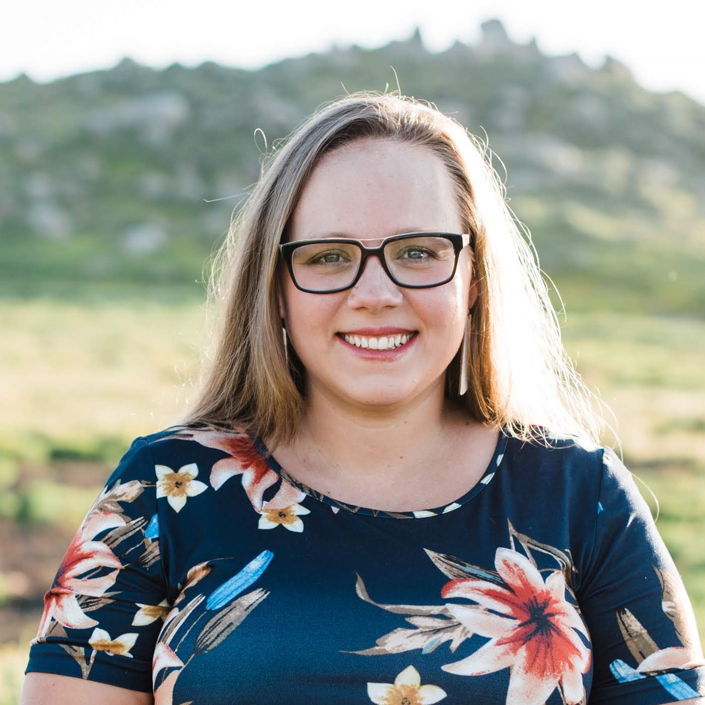 A photo of Natalie smiling